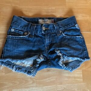 Jean cut off shorts
